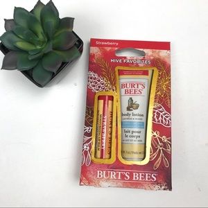 NIB Burt’s Bees Hives Favorites - Strawberry